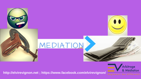 Stress, cessation de paiement, médiation, sérénité