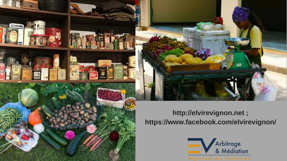 Épicerie, Fruits et légumes, Commerce ambulant