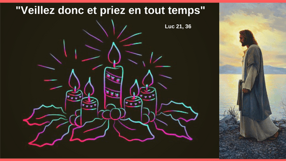 Bougies, Avent, Jésus le Christ